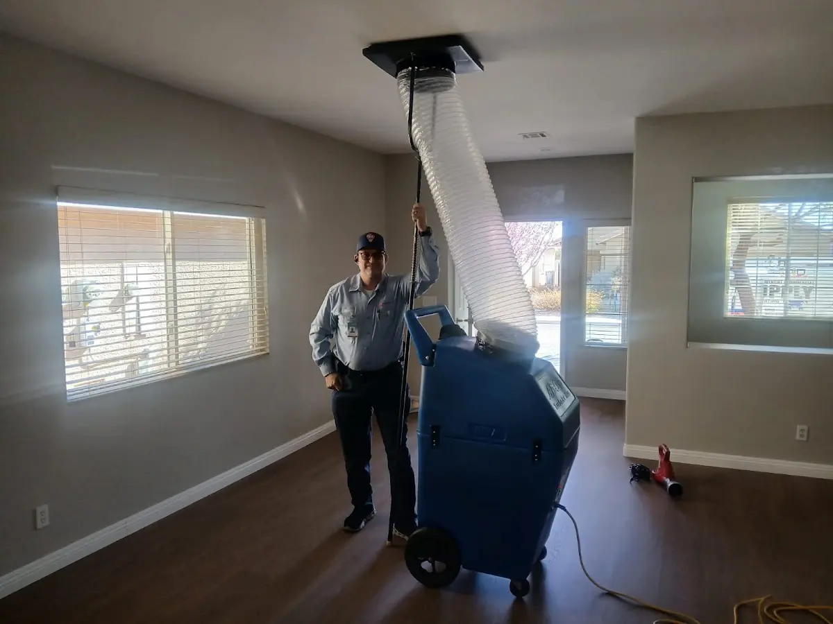 Professional Dryer Vent Cleaning work inside a St. Louis Park home